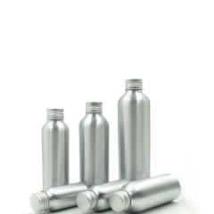 Aluminum bottle with aluminum cap，30ml 50ml 100ml 120ml 150ml 200ml 250ml 300ml in stock.