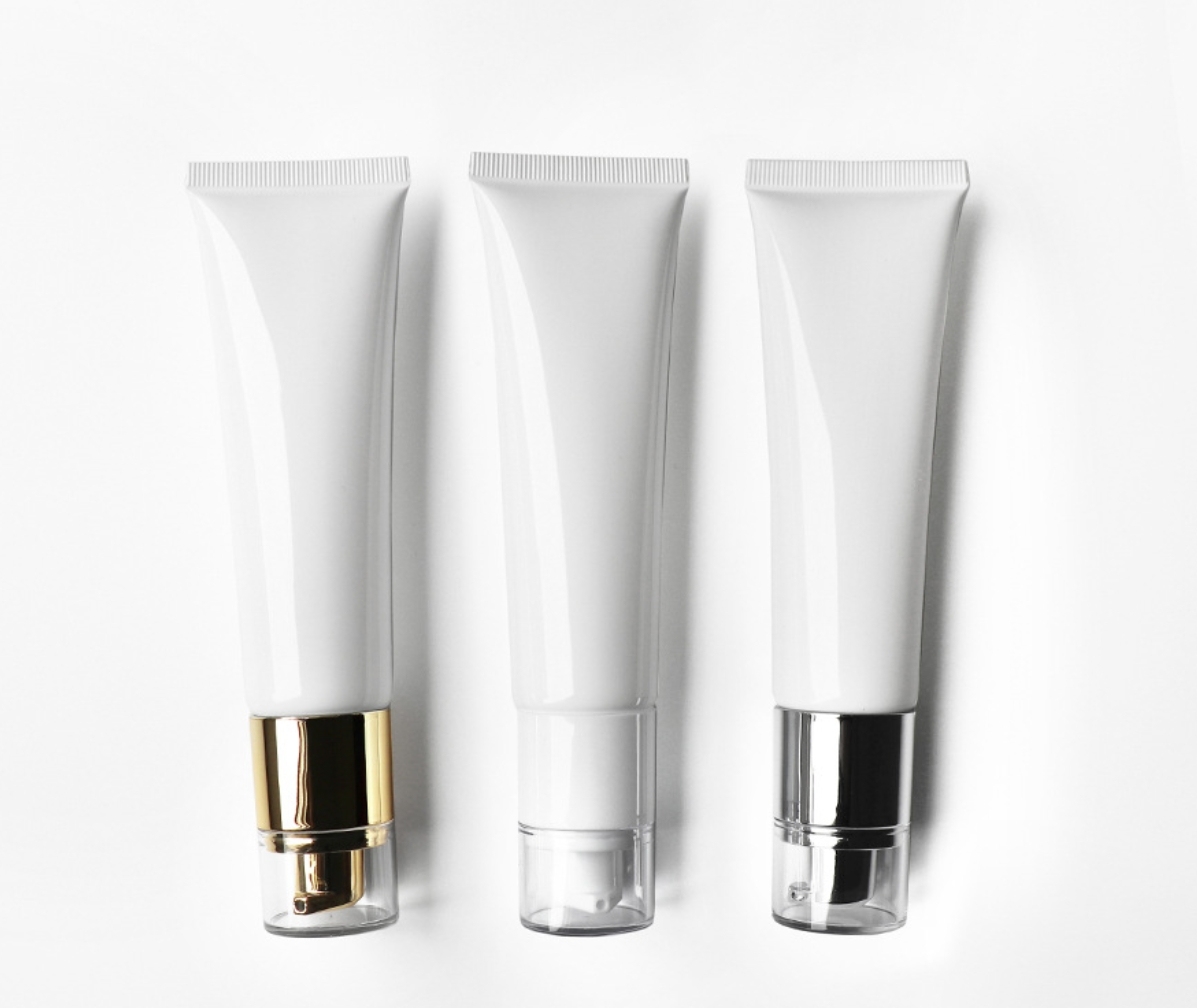 50g/ml cosmetic hose plastic bottle,in stock,hot sale