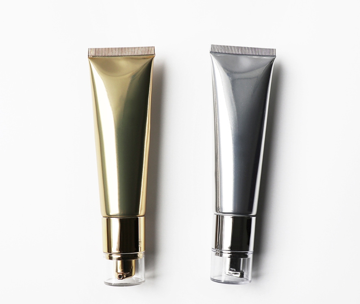 50g/ml cosmetic hose plastic bottle,in stock,hot sale