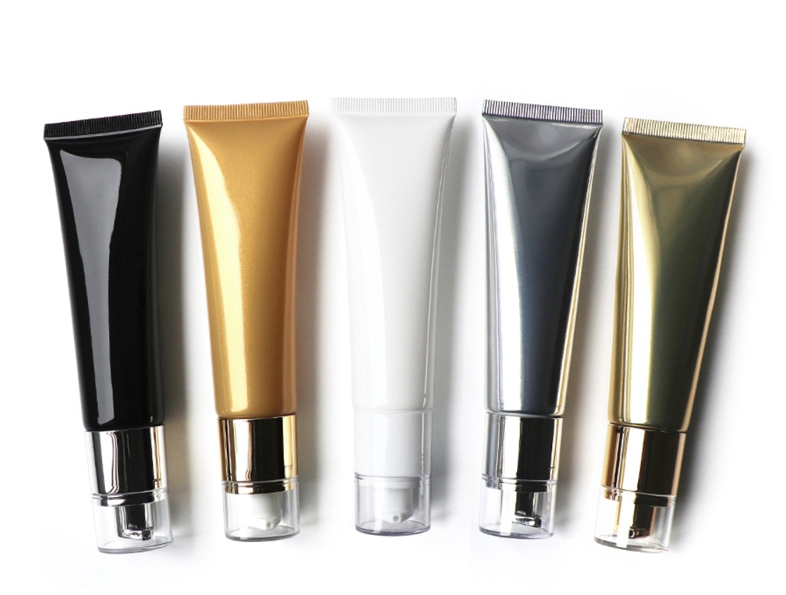 50g/ml cosmetic hose plastic bottle,in stock,hot sale