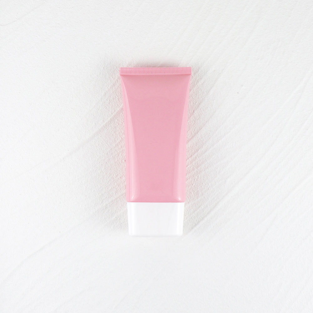 30/50g/ml pink ultra-flat hose isolation cream protective lotion hand cream packaging empty bottle plastic
