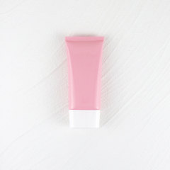 30/50g/ml pink ultra-flat hose isolation cream protective lotion hand cream packaging empty bottle plastic
