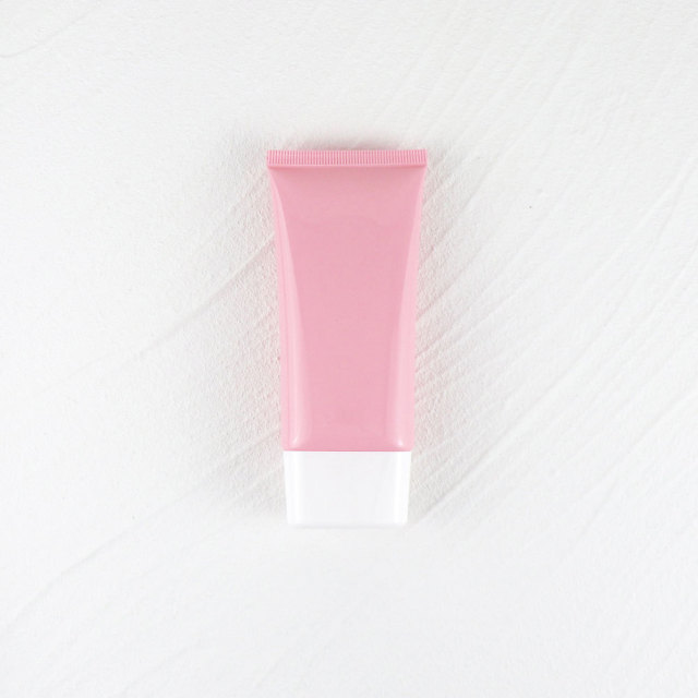 30/50g/ml pink ultra-flat hose isolation cream protective lotion hand cream packaging empty bottle plastic