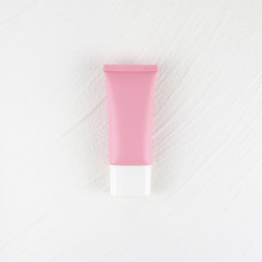 30/50g/ml pink ultra-flat hose isolation cream protective lotion hand cream packaging empty bottle plastic