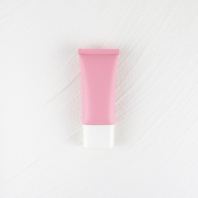 30/50g/ml pink ultra-flat hose isolation cream protective lotion hand cream packaging empty bottle plastic