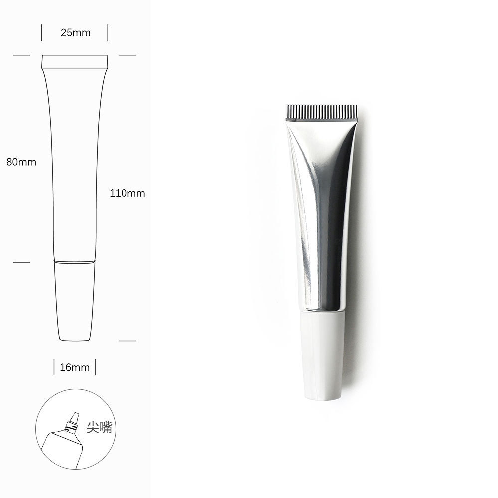 10g silver cosmetic tube, 10ml eye cream bottle，hot sale
