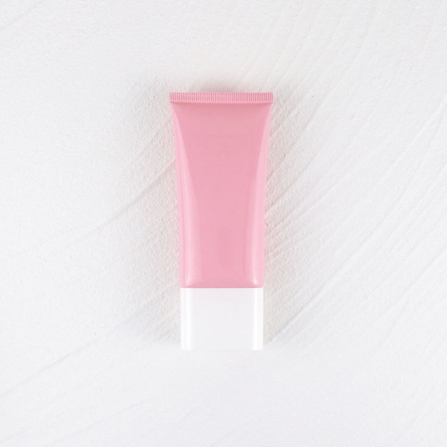 30/50g/ml pink ultra-flat hose isolation cream protective lotion hand cream packaging empty bottle plastic