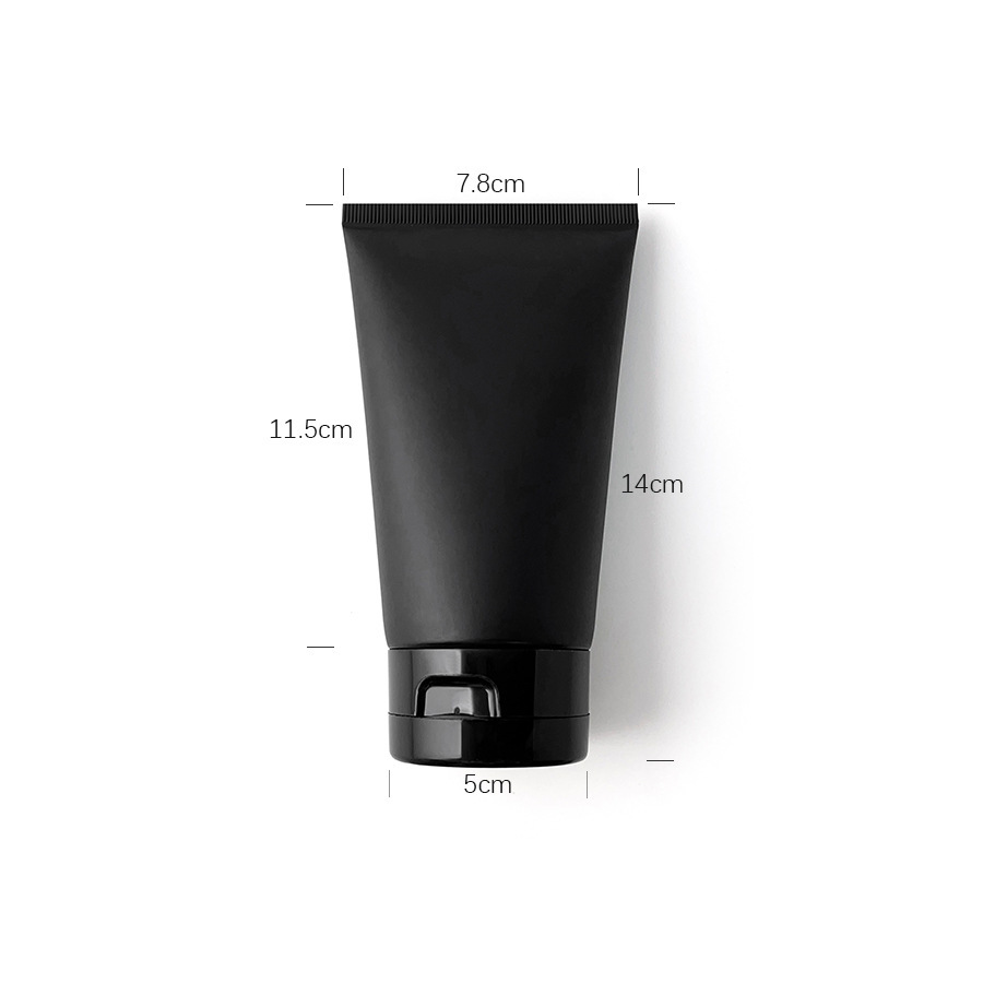 5-200g/ml black cosmetic hose, in stock, hot sale