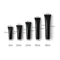 5-200g/ml black cosmetic hose, in stock, hot sale