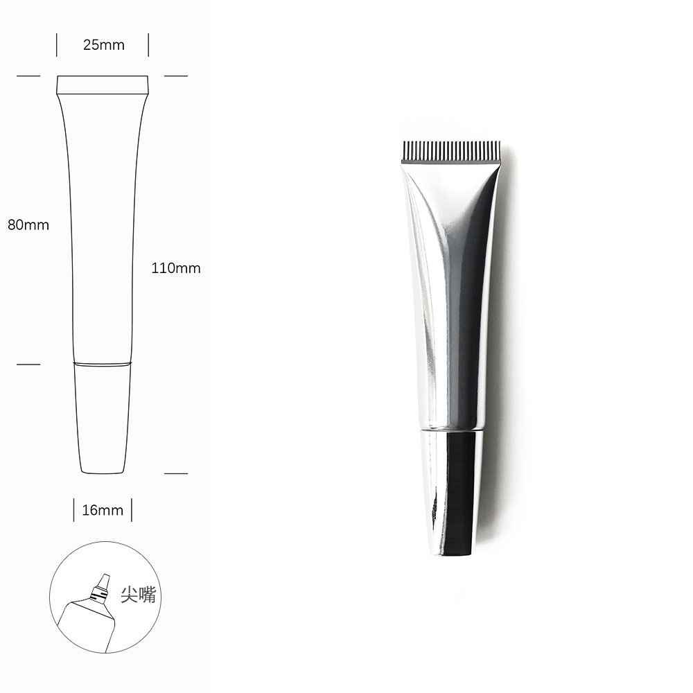 10g silver cosmetic tube, 10ml eye cream bottle，hot sale