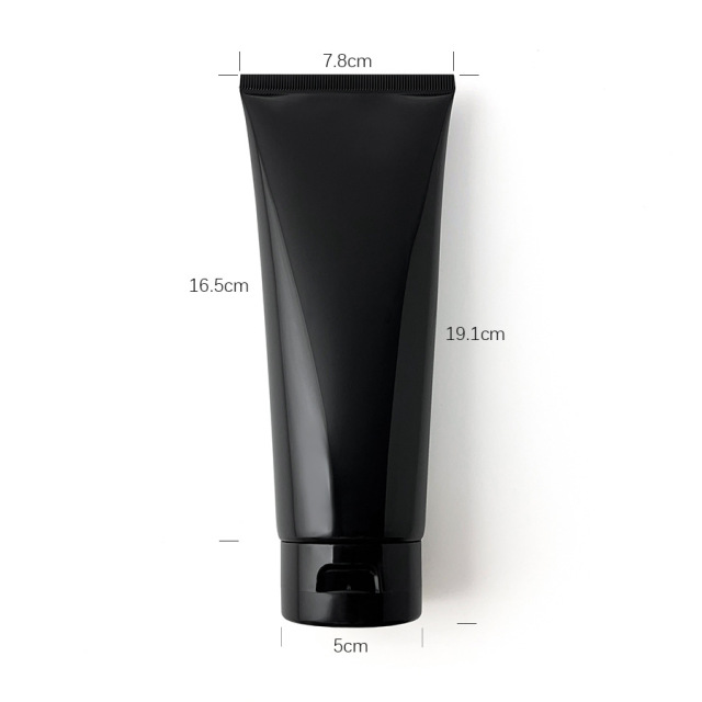 5-200g/ml black cosmetic hose, in stock, hot sale