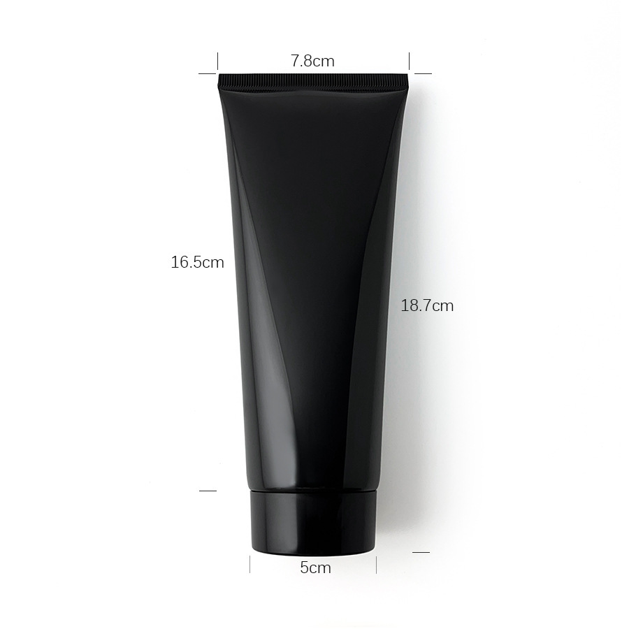 5-200g/ml black cosmetic hose, in stock, hot sale