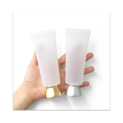 100ml transparent frosted cosmetic tube，in stock, hot sale