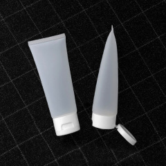 100ml transparent frosted cosmetic tube，in stock, hot sale