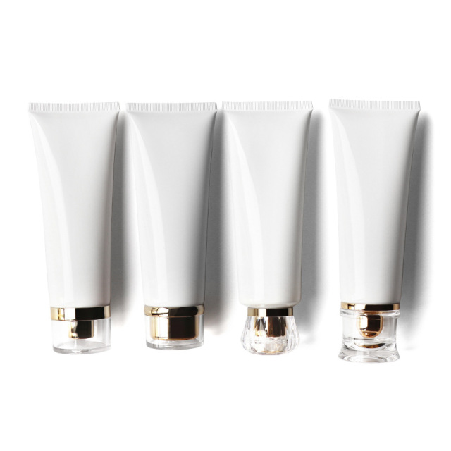 100g white cosmetic tube,in stock, hot sale