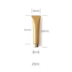 [In stock]10-120g/ml pearlescent gold cosmetic hose,hot sale