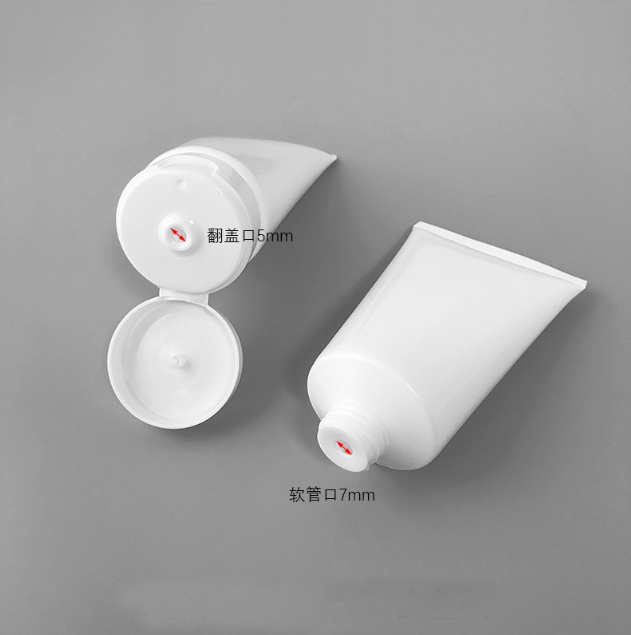 [In stock]150ml white glossy cosmetic tube,hot sale