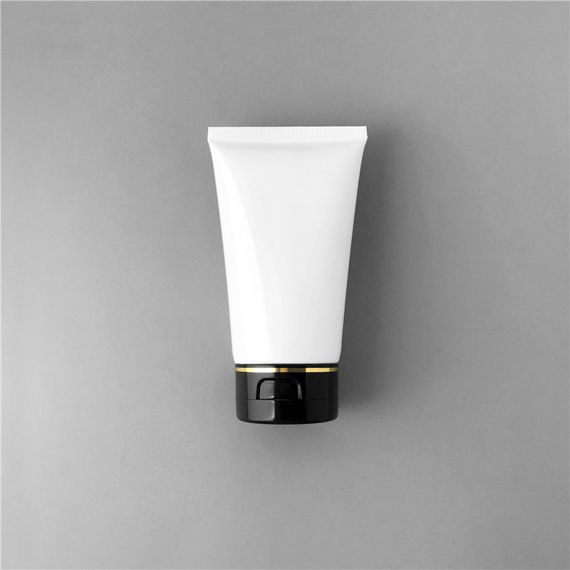 [In stock]150ml white glossy cosmetic tube,hot sale
