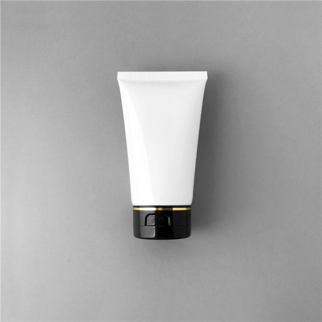 [In stock]150ml white glossy cosmetic tube,hot sale