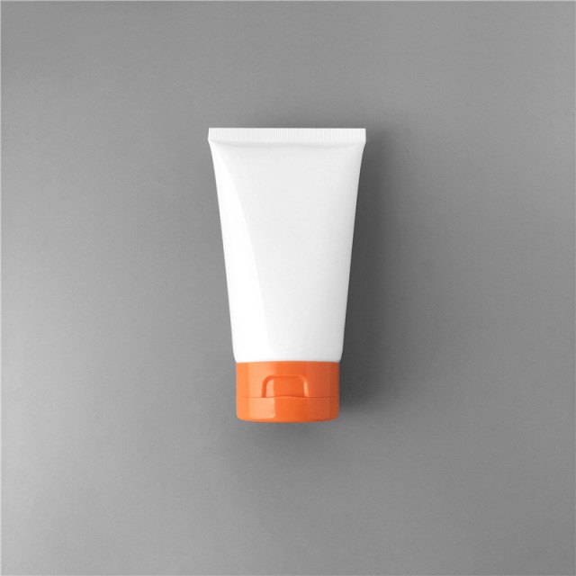 [In stock]150ml white glossy cosmetic tube,hot sale