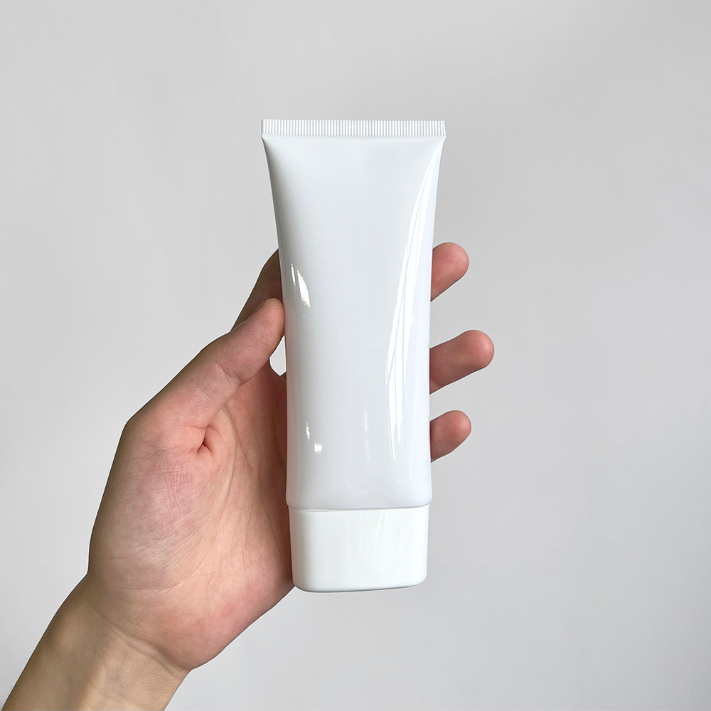 100ml cosmetic flat tube,in stock, hot sale