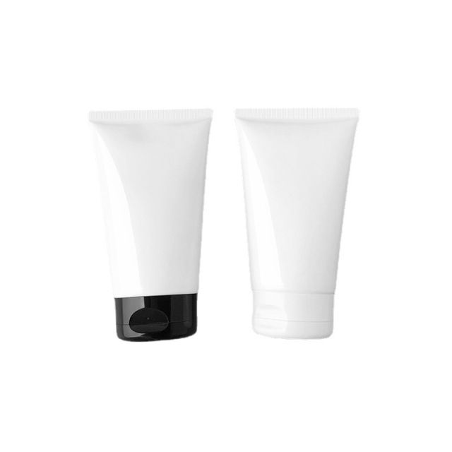 [In stock]150ml white glossy cosmetic tube,hot sale