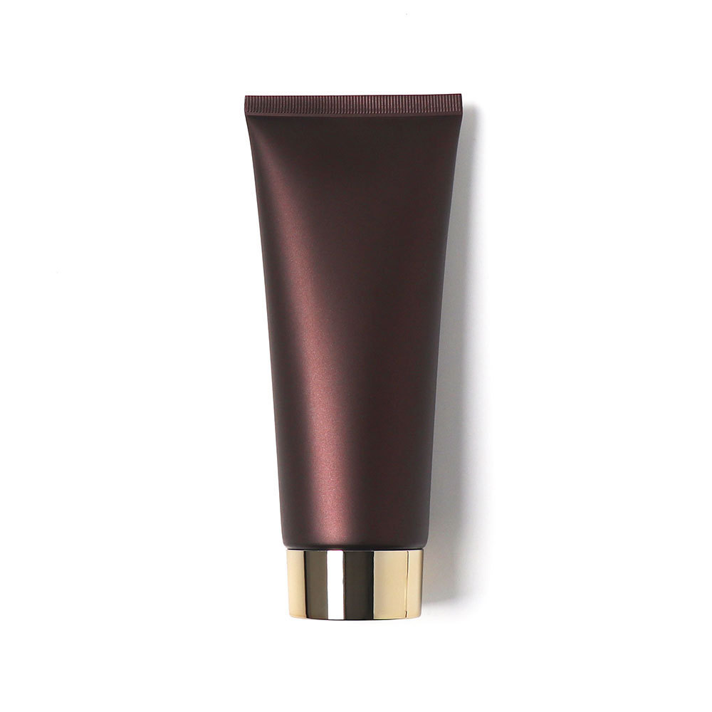 [In stock]20/50/100/150g/ml brown frosted cosmetic hose plastic bottle，hot sale