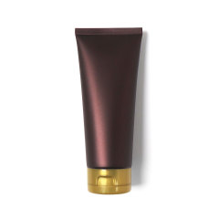 [In stock]20/50/100/150g/ml brown frosted cosmetic hose plastic bottle，hot sale