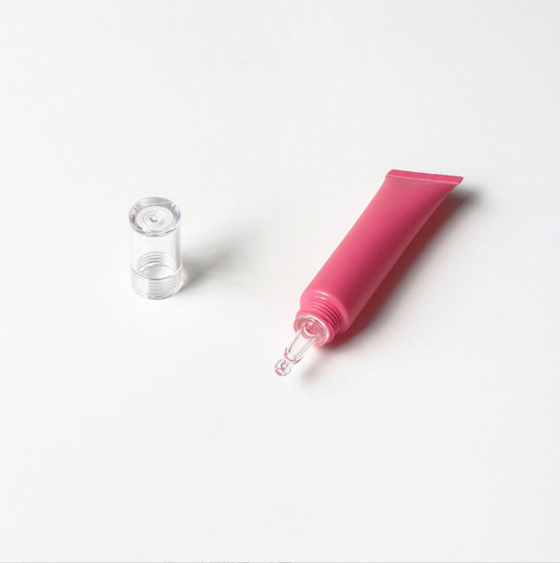 [In stock]15g/ml pink frosted matte cosmetic tube，best recommendation