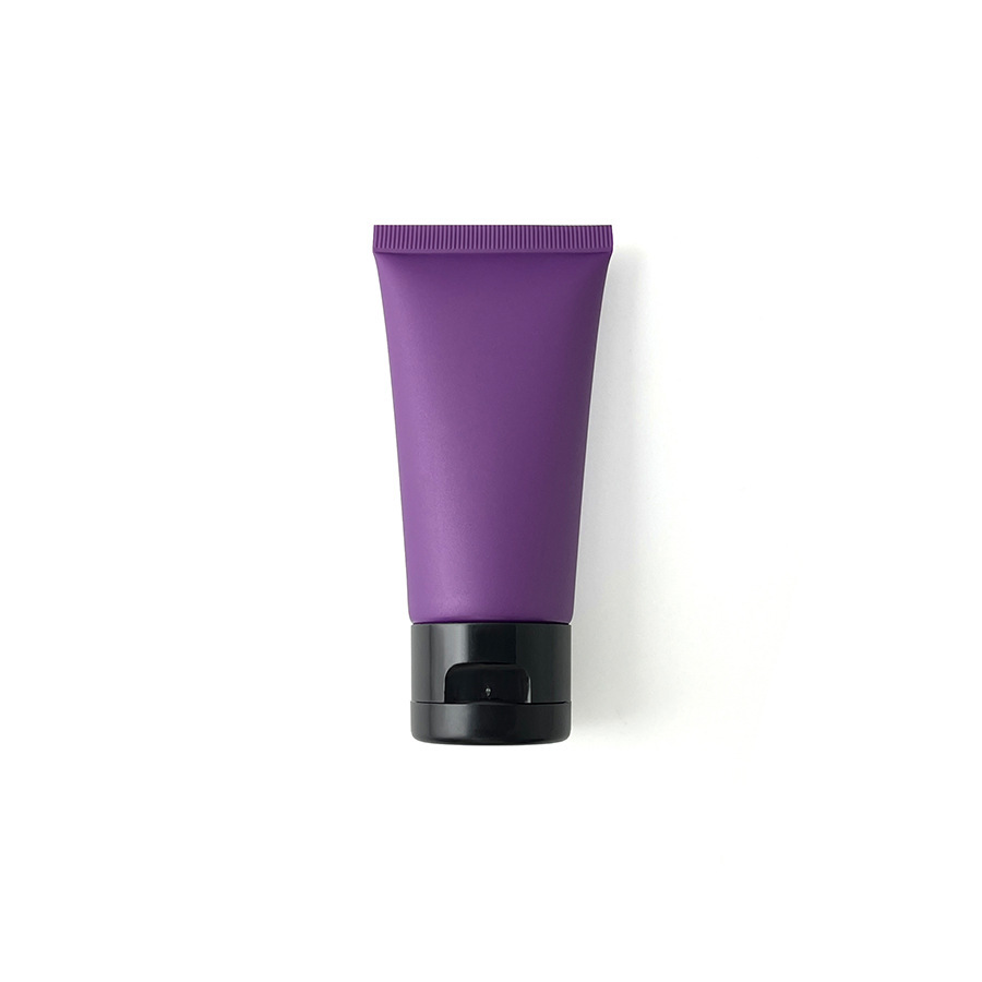 [In stock]50g/ml purple frosted matte cosmetic tube,hot sale