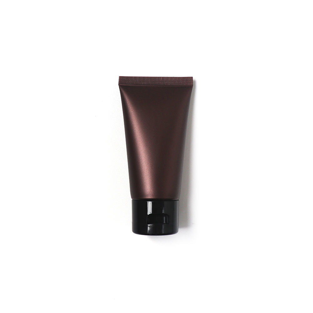 [In stock]20/50/100/150g/ml brown frosted cosmetic hose plastic bottle，hot sale