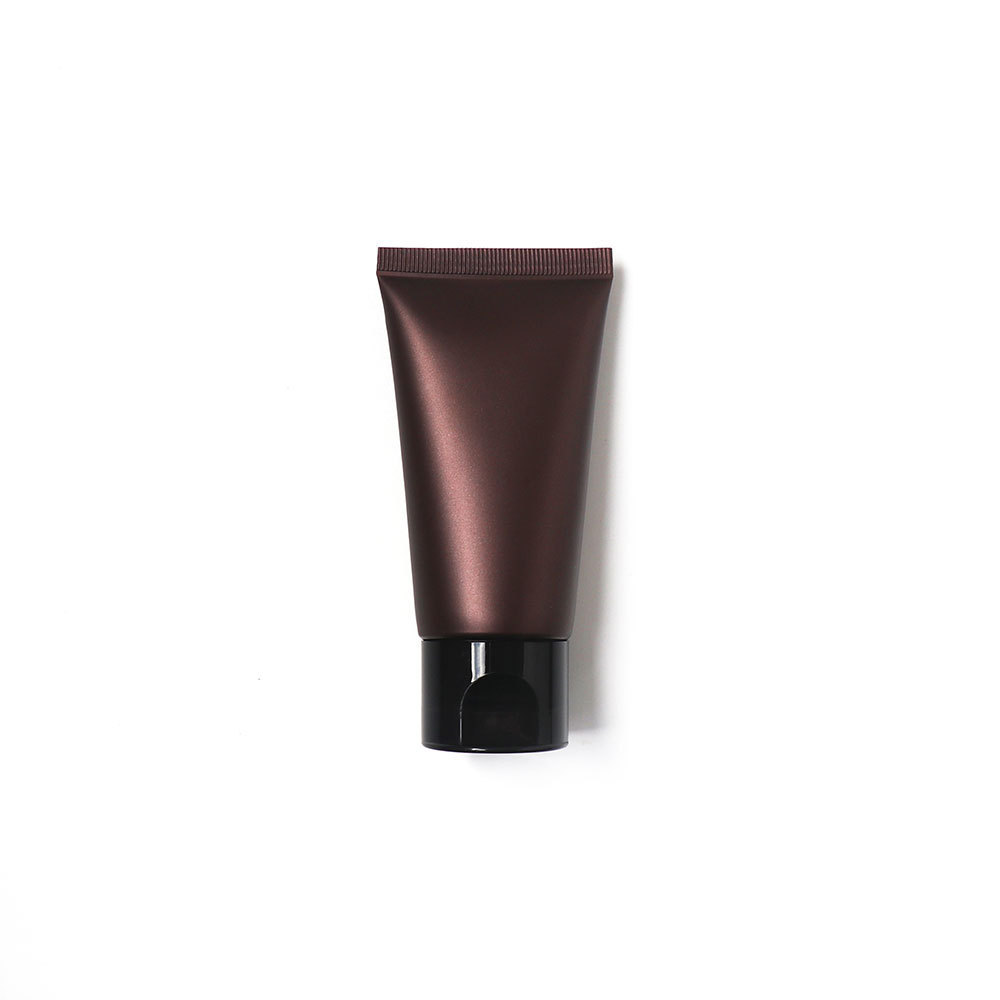 [In stock]20/50/100/150g/ml brown frosted cosmetic hose plastic bottle，hot sale