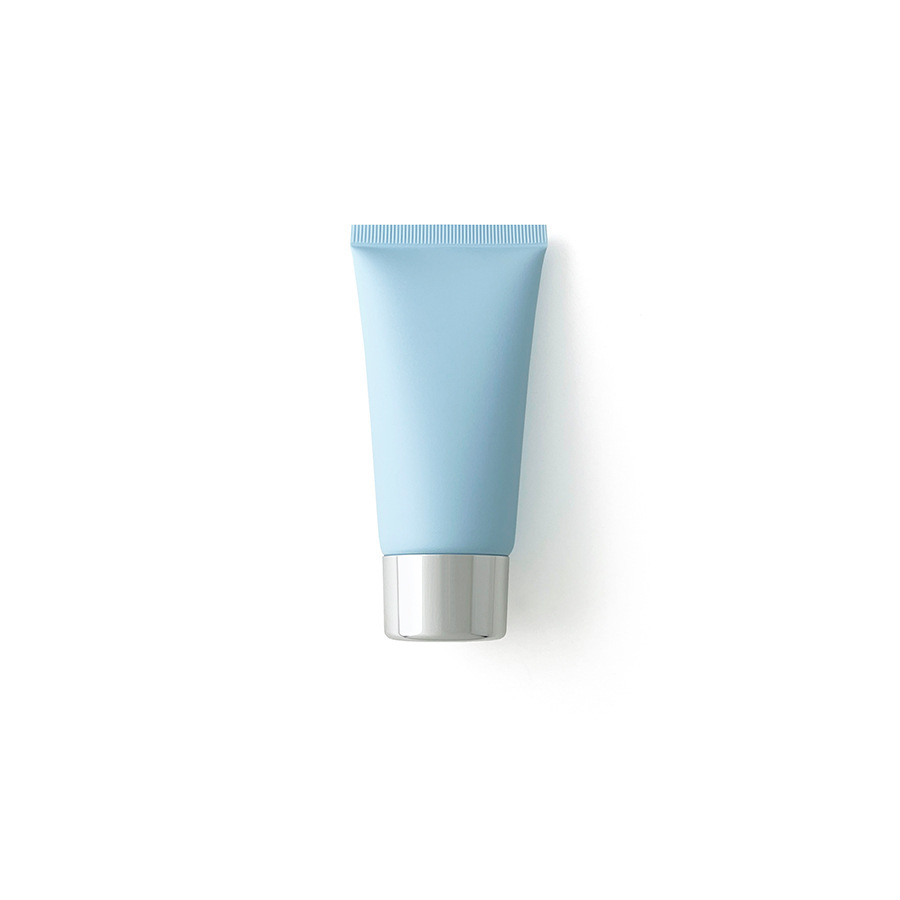[In stock]50g frosted light blue cosmetic tube,hot sale