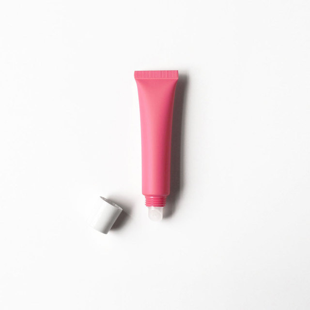 [In stock]15g/ml pink frosted matte cosmetic tube，best recommendation