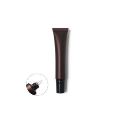 [In stock]20/50/100/150g/ml brown frosted cosmetic hose plastic bottle，hot sale