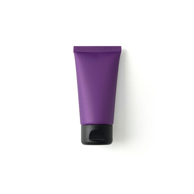 [In stock]50g/ml purple frosted matte cosmetic tube,hot sale