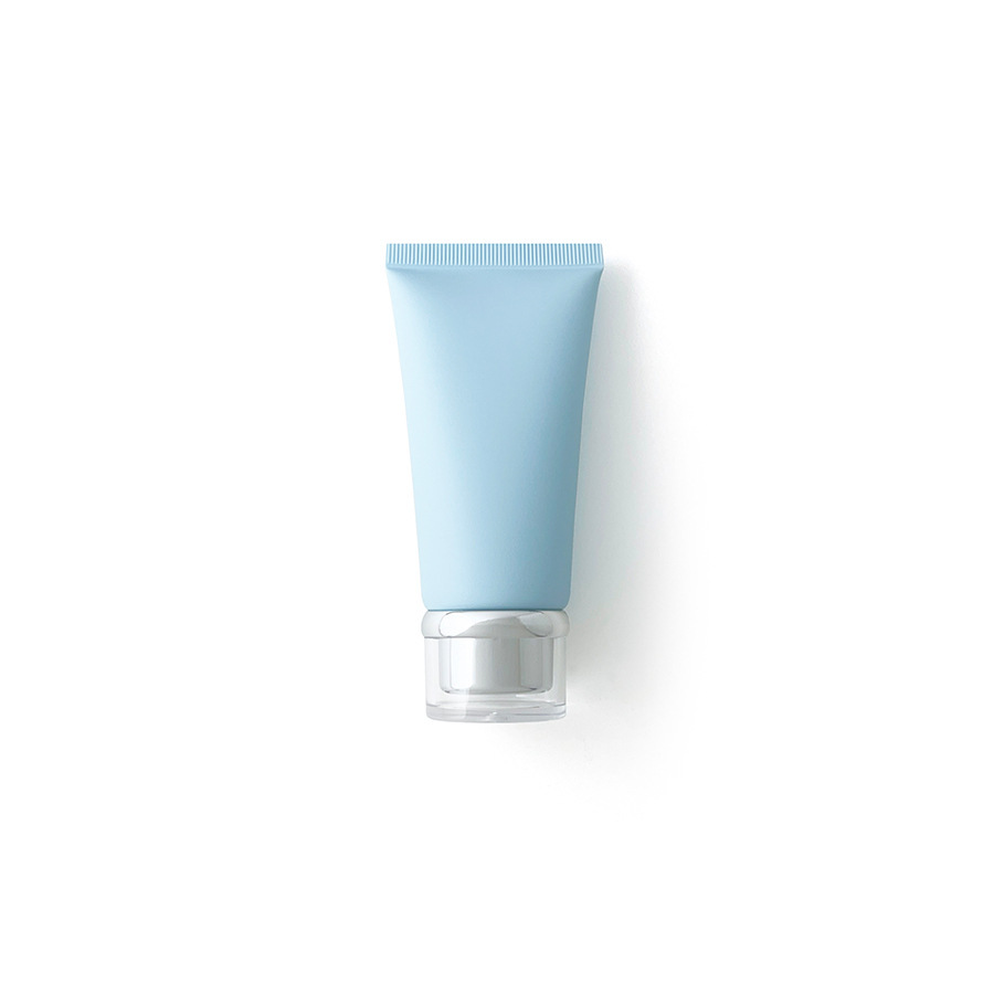 [In stock]50g frosted light blue cosmetic tube,hot sale