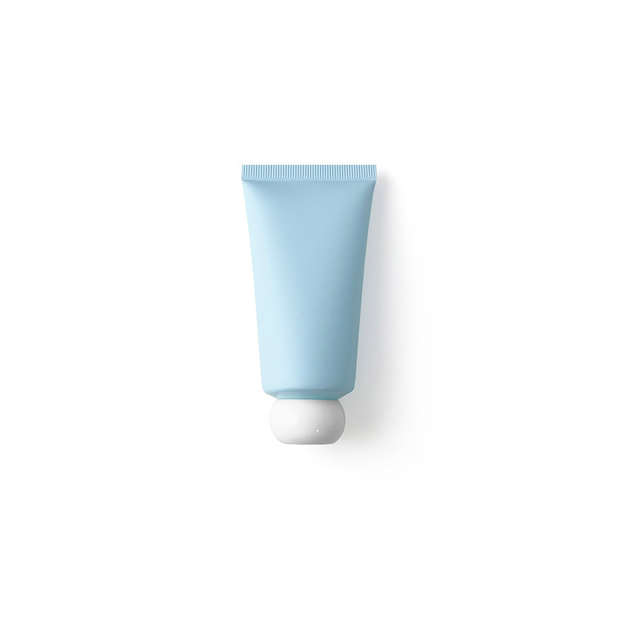 [In stock]50g frosted light blue cosmetic tube,hot sale