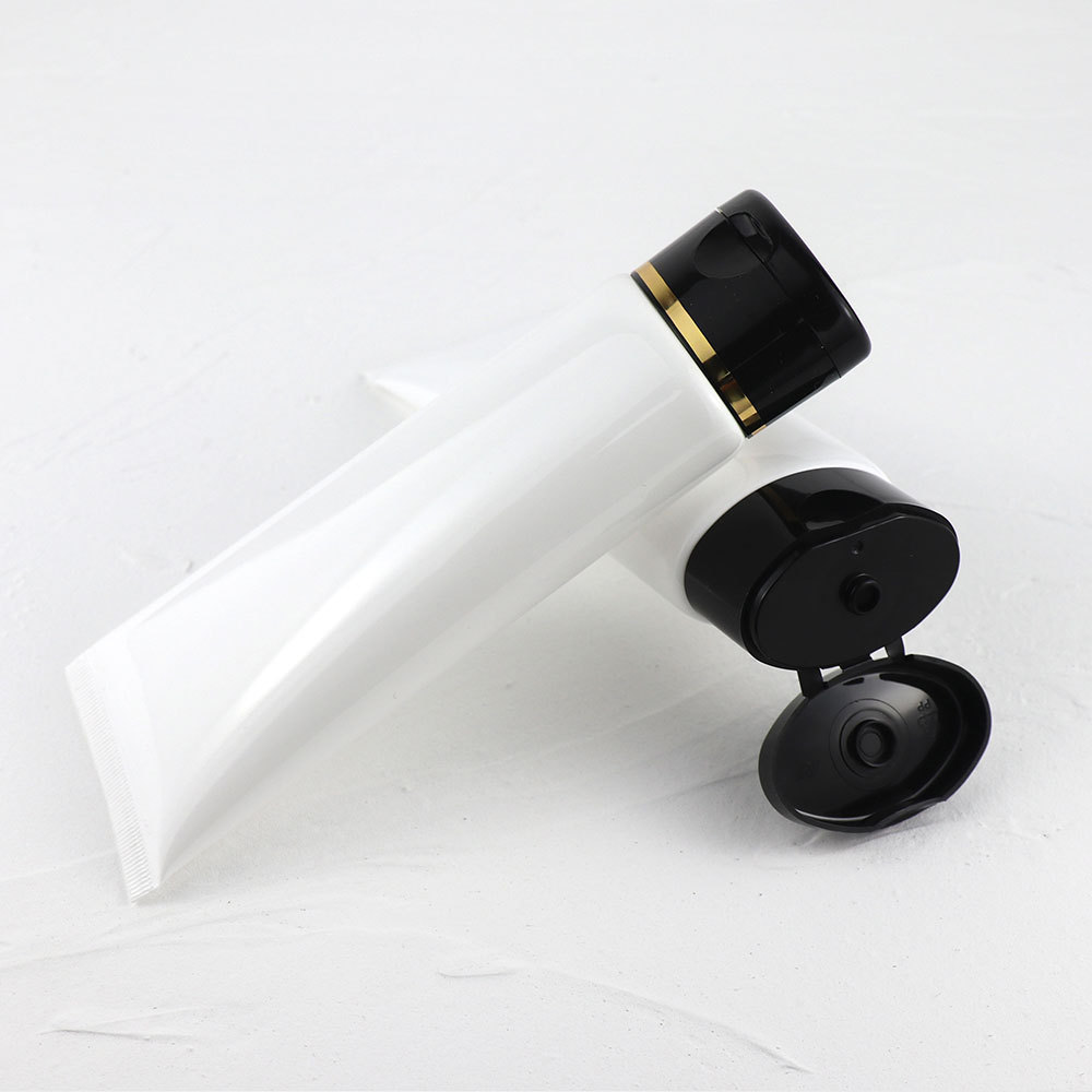 [In stock]100-120g/ml cosmetic flat tube，hot sale