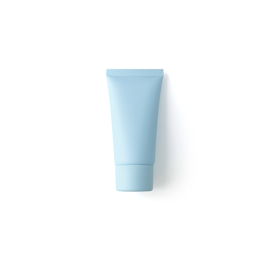[In stock]50g frosted light blue cosmetic tube,hot sale