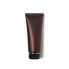 [In stock]20/50/100/150g/ml brown frosted cosmetic hose plastic bottle，hot sale