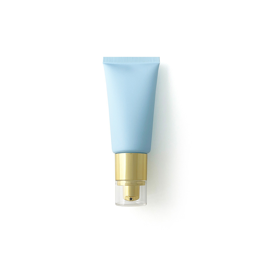 [In stock]50g frosted light blue cosmetic tube,hot sale