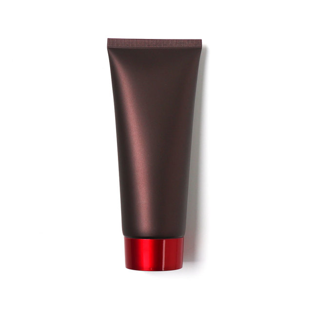 [In stock]20/50/100/150g/ml brown frosted cosmetic hose plastic bottle，hot sale