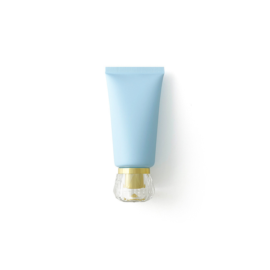 [In stock]50g frosted light blue cosmetic tube,hot sale