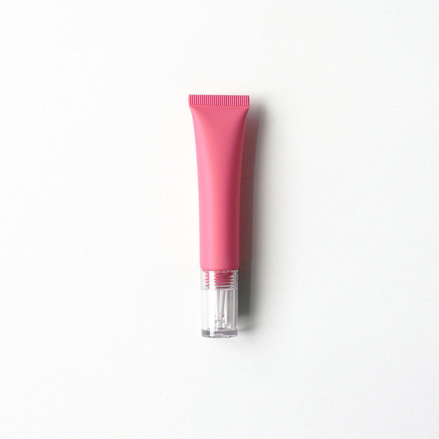 [In stock]15g/ml pink frosted matte cosmetic tube，best recommendation