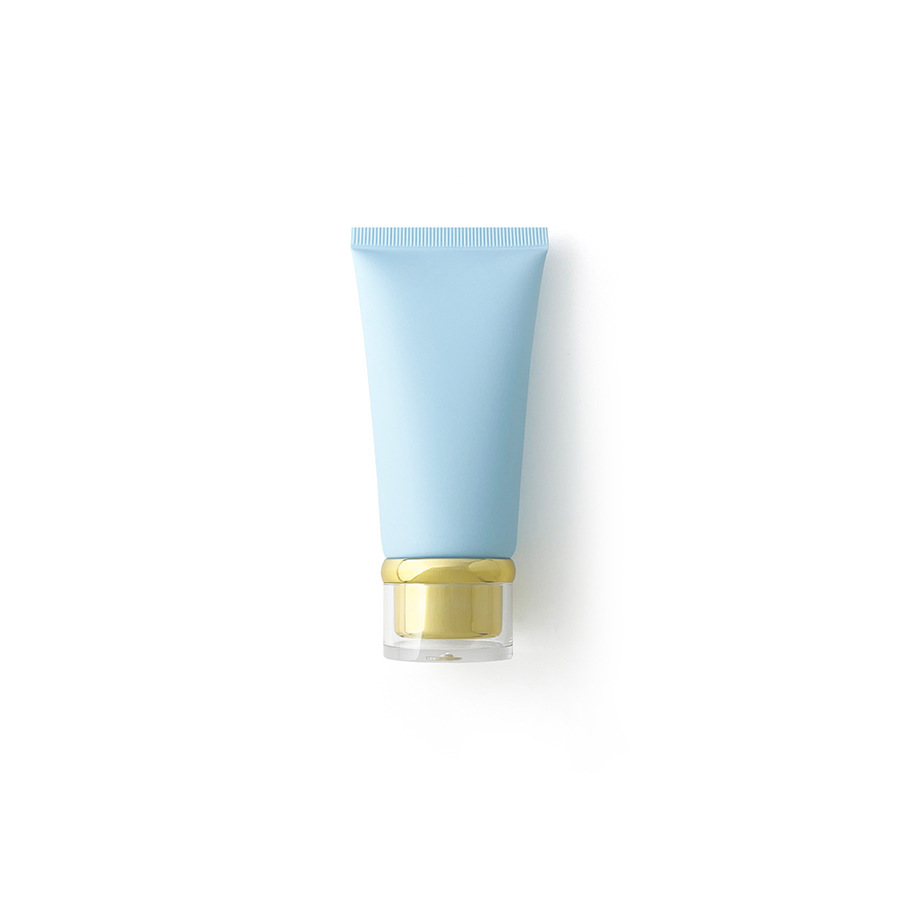 [In stock]50g frosted light blue cosmetic tube,hot sale