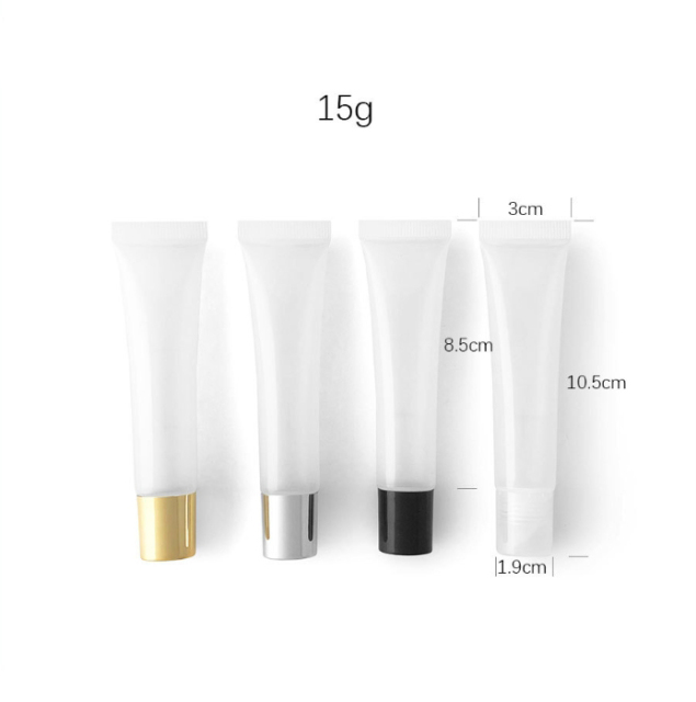10g15g20g transparent white lipstick cosmetic tube,best recommendation