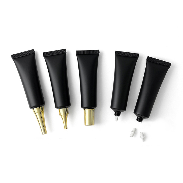 [In stock]30g/ml black frosted matte cosmetic tube,hot sale