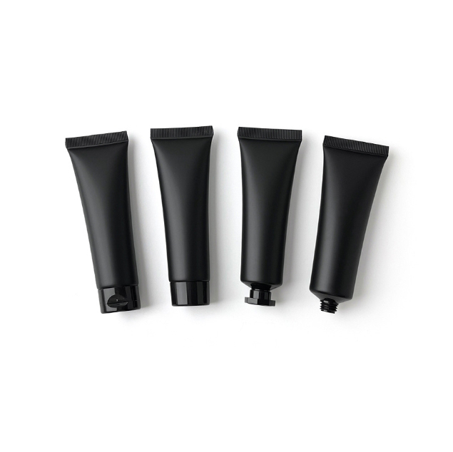 [In stock]30g/ml black frosted matte cosmetic tube,hot sale