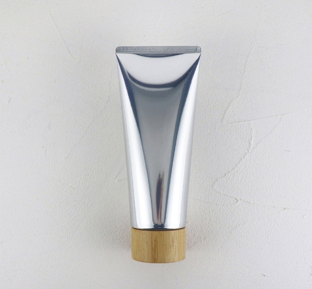 [In stock]200g/ml high gloss silver aluminum plastic tube cosmetic hose, hot sale